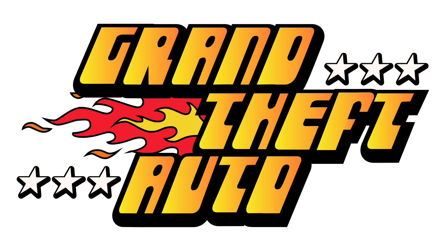Grand Theft Auto European Version logo for Playstation